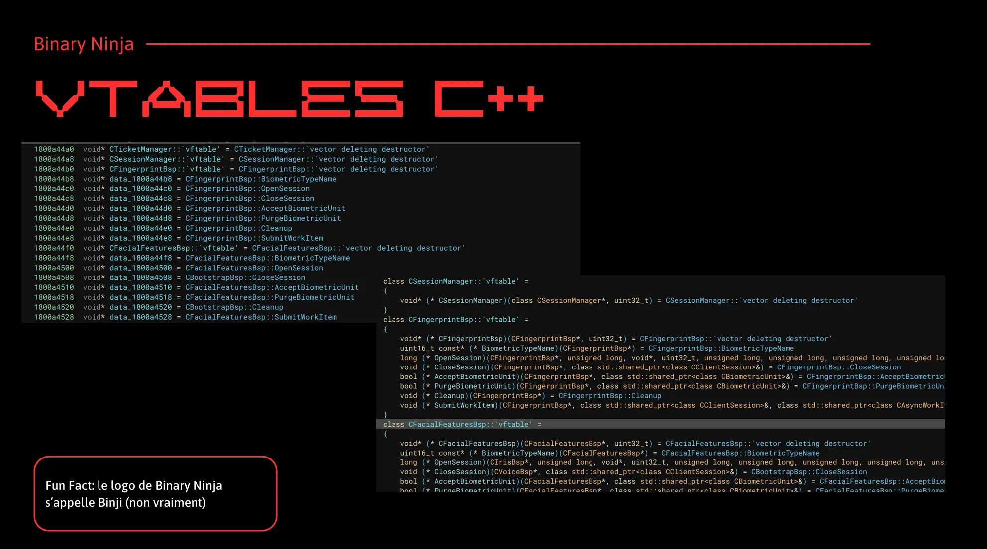 VTables