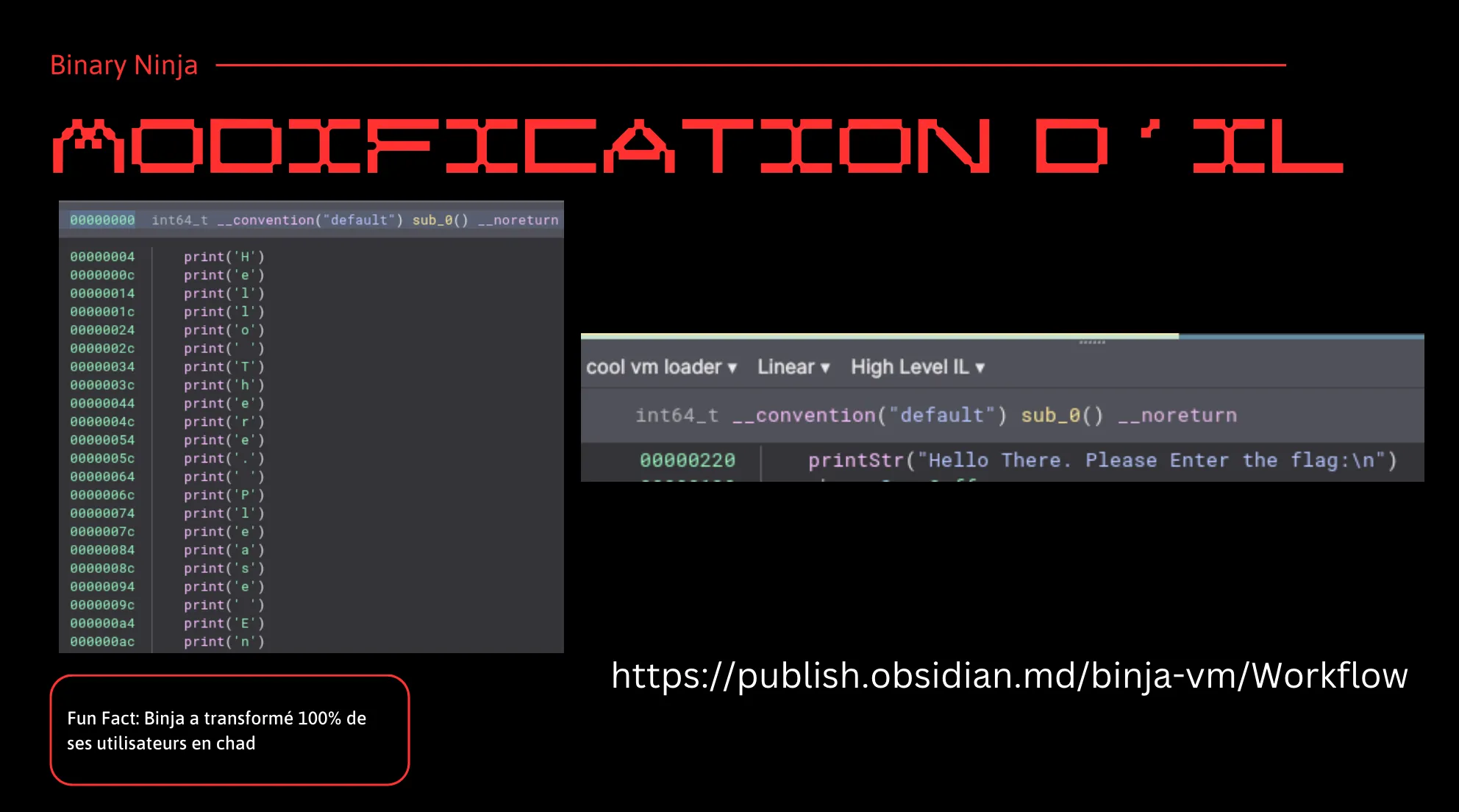 IL modification